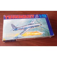 Сборная модель: Republic F-84G Thunderjet ; AGA/Chematic (Польша) 1/72