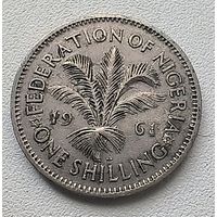 Нигерия 1 шиллинг 1961  2-3-13