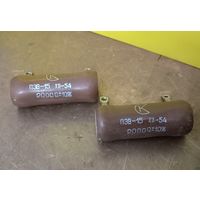 Резисторы ПЭВ и конденсаторы МБГП для коллекции.