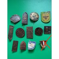 Значки тяжёлые прибалтика