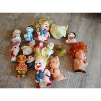 Резиновые советские игрушки