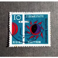 Марка Германия 1963 год Церковь Св.Регины