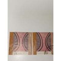 Австралия год 1988.  Искусство пустыни