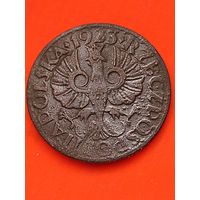 Польша II Республика (1919-1939) 2 гроша 1923 г.(3), без мц.