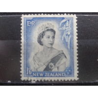 Новая Зеландия,1954. Стандарт. Королева Елизавета II, 1`6 ShР
