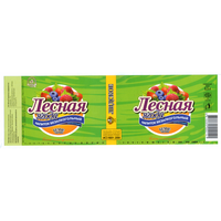 Этикетка Лесная ягода Лидский ПЗ