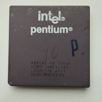Керамический Ретро процессор INTEL PENTIUM A80502-90 SX968.