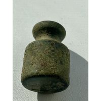 Гирька старинная латунь (клеймо)