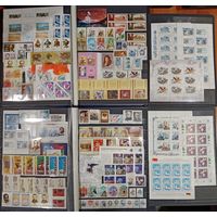 Марки СССР, полный чистый годовой набор за 1989 год, разновидности, высокий каталог. Смотрите фото