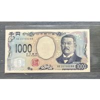 1000 йен 2024 P-W107 UNC