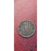 Чили 50 песос 1992