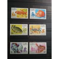 Куба 1994 г. Фауна.