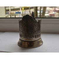 Подстаканник МНЦ. Советский. ПАЛЬМЫ.КРЫМ