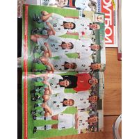 Спецвыпуск журнала Вот Так. ЧМ по футболу 2002г. С постером сборная России.