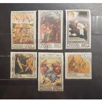 Панама. 1966 год. Живопись эпохи Возрождения. Зарубежное искусство (1171)