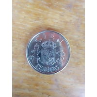 Монеты. Испания 100 песет 1982 г.