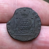 Денга 1768 года КМ - "Сибирская Монета"