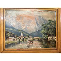 Старинная литография