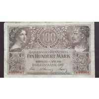 100 марок 1918 года Ковно
