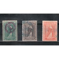 США-1898(Скотт. R173-R175) , гаш. , REVENUE, Служебные марки