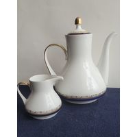 Кофейник со сливочником Weimar ГДР.