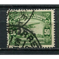 Эквадор - 1929 - Авиация 50С - [Mi.286] - 1 марка. Гашеная.  (Лот 29JE)-TG2P13