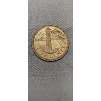 Барбадос 5 цент  1994