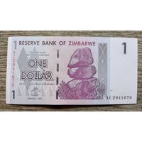 Werty71 Зимбабве 1 Доллар 2007 UNC банкнота