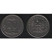 Польша y280 20 грош 2002 год (mw) (_alb2