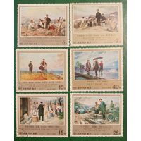 КНДР 1976. Революционная деятельность Ким Ир Сена. Полная серия