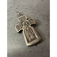 Крест СЕРЕБРО пр. (12).  Распродажа коллекции!!!