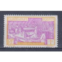 [324] Французские колонии. Гваделупа 1928. Производство сахара.1с. МН