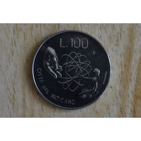Ватикан 100 лир 1983 с 1 руб