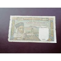 Алжир 100 франков 1942