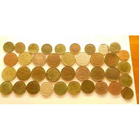 ПОГОДОВКА!!! 10, 15 , 20 копеек 38шт., без повторов(есть не частые, см. список в описании лота)распродажа с 1 - го рубля, без минимальной цены! Только на 3 дня!!!