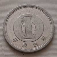 1 йена 1992 г. Япония