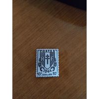1944 Франция чистая клей MNH** герб (5-1)