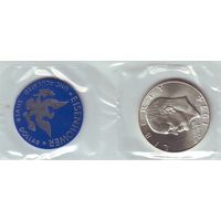 США, 1 доллар 1974 год, сертификат, жетон. UNC