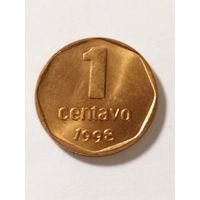 Аргентина 1 сентаво 1998