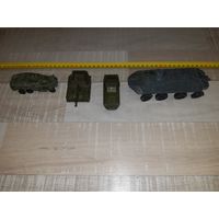 Игрушка СССР- танки , бтр , военные машины . Металл