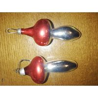 Елочная игрушка гриб ссср