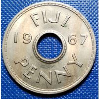 Фиджи 1 пенни 1967 г.