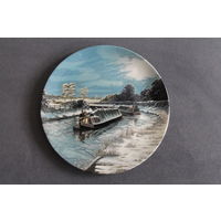 Тарелка коллекционная настенная [Wedgwood, Последний луч солнца, Bradex #26-W90-53.6] D=20см.