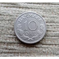 Werty71 Дания 10 эре 1971
