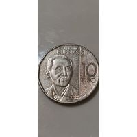 Филиппины 10 писо 2018