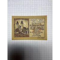 75 геллеров (нотгельды) Австрия.-2212