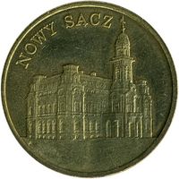 Польша 2 злотых, 2006 Древние города Польши - Новы-Сонч UNC