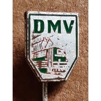 Значок DMV Ассоциация модельных железных дорог Германии ГДР.