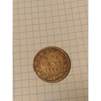КАНАДА 1 цент 1888 год