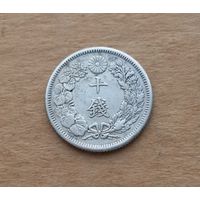 Япония, 10 сенов 1911 г., серебро 0.720, период Мэйдзи (1868-1912)